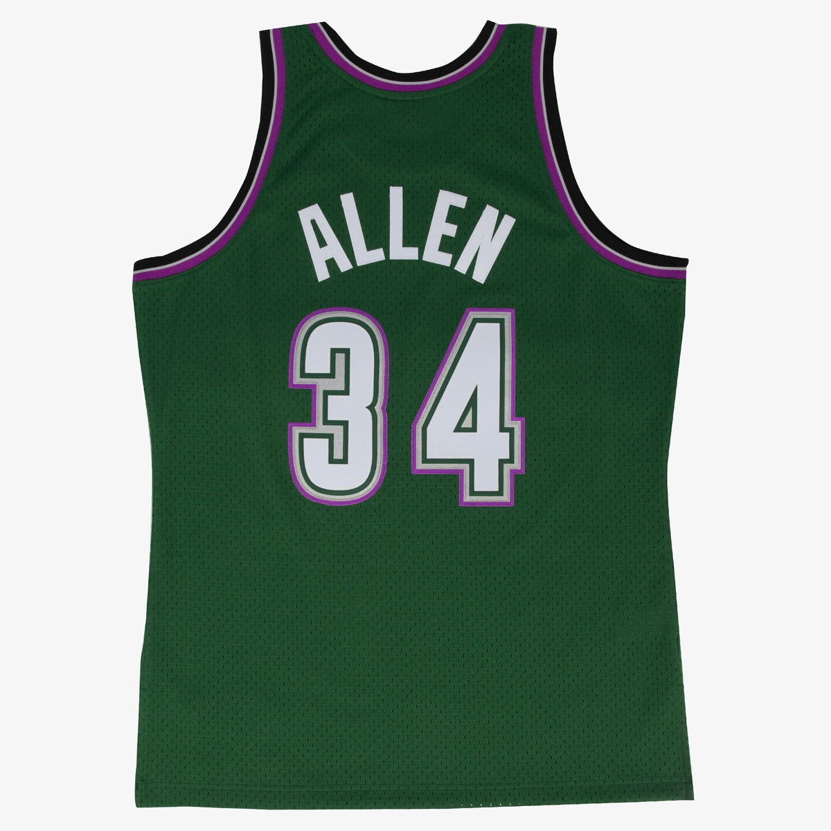 Milwaukee Bucks Swingman Jersey Alternate Ray Allen 1996-97 product image 3, provided for visual reference and product