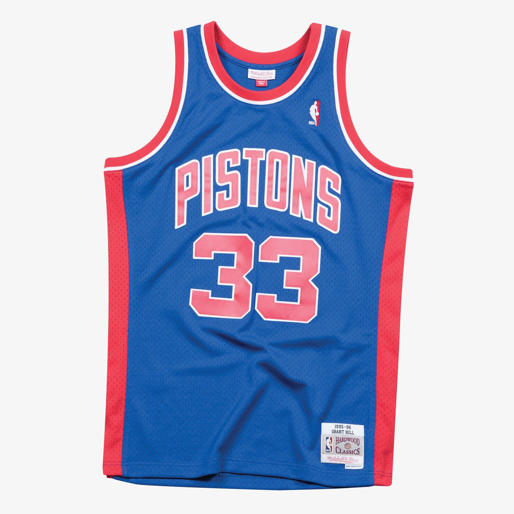 Detroit Pistons Swingman Jersey Road Grant Hill 1995-96 product image 1, provided for visual reference and product detail