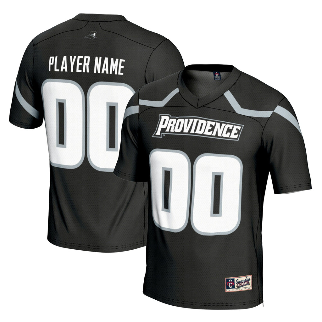 Providence Friars Lacrosse NIL Lightweight Jersey - Black product image 2, provided for visual reference and product detail