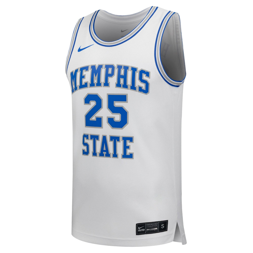 Penny Hardaway White Memphis Tigers Home Replica Basketball Jersey product image 3, provided for visual reference and