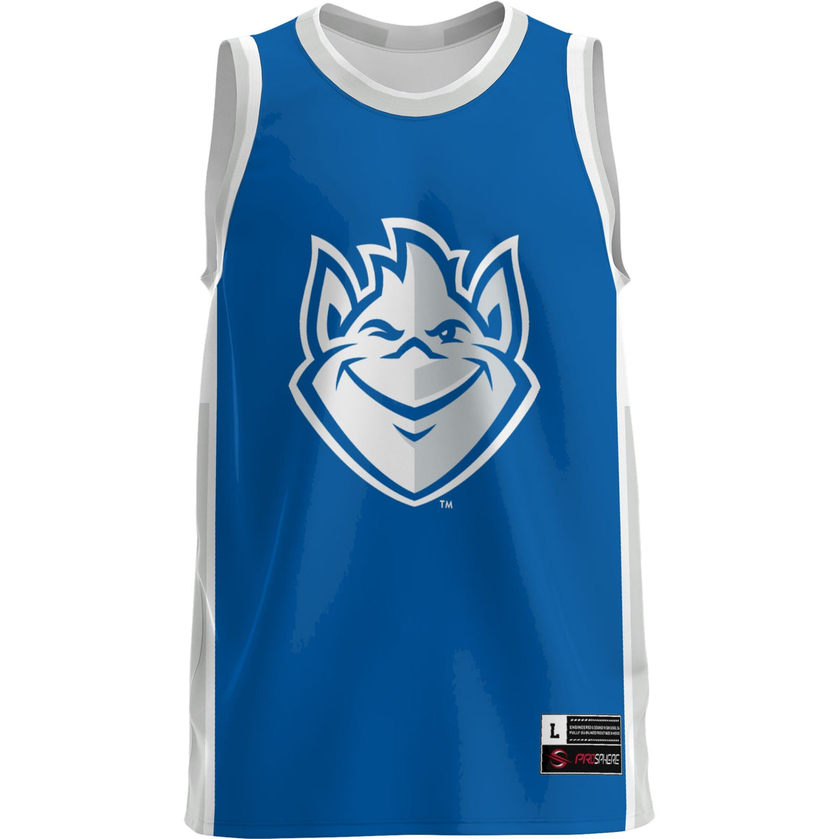 Saint Louis Billikens Lightweight Basketball Jersey - Blue product image 3, provided for visual reference and product detail
