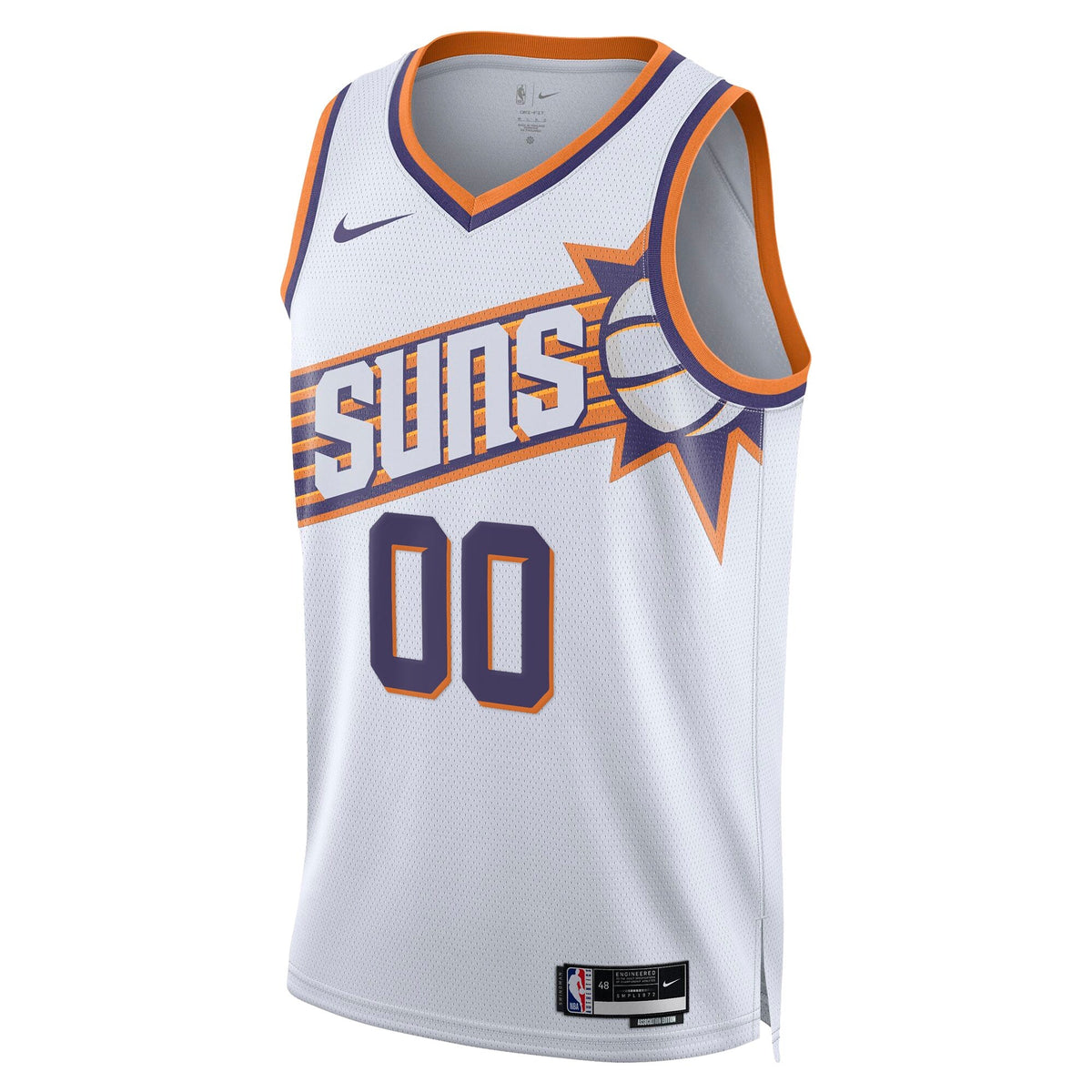 Phoenix Suns Association Swingman Jersey - Custom product image 3, provided for visual reference and product detail review