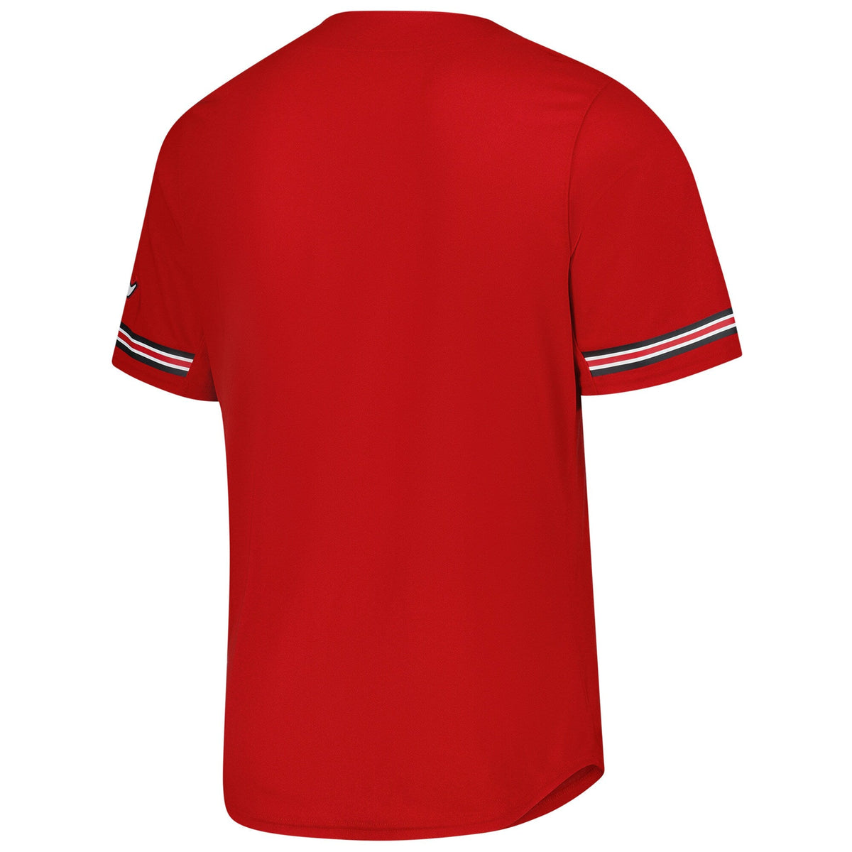 Louisville Cardinals Reversible Retro Full-Button Baseball Jersey - Red product image 4, provided for visual reference and