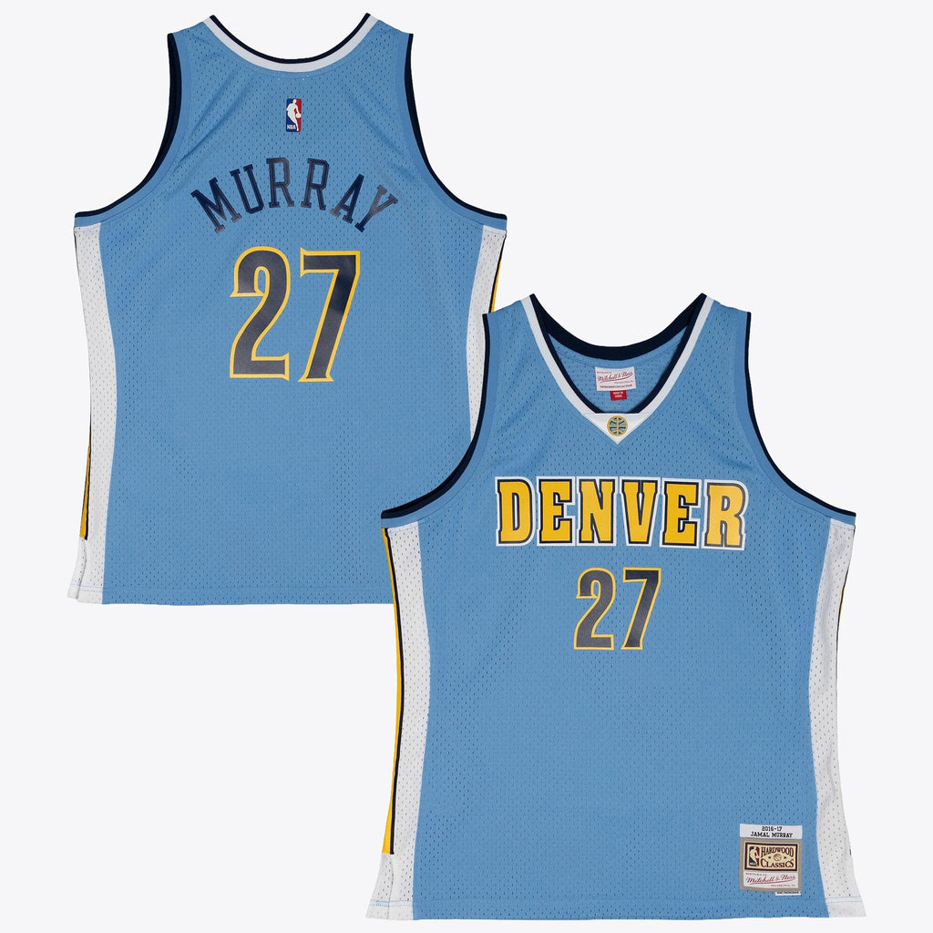 Denver Nuggets Jamal Murray 2016 Road Jersey - Columbia Blue product image 2, provided for visual reference and product