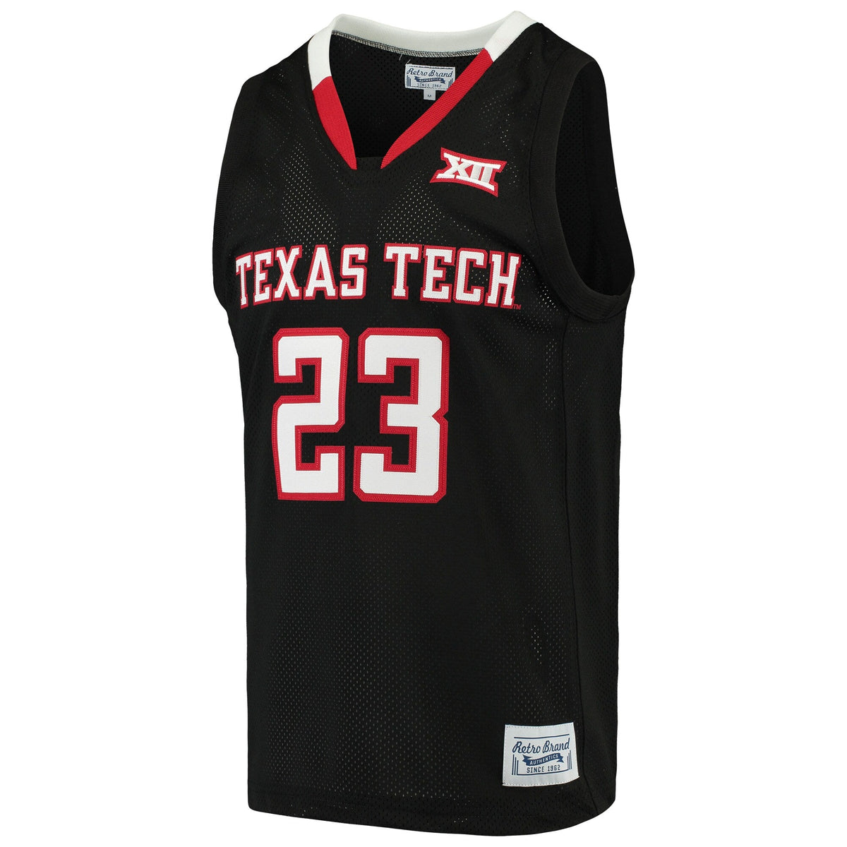 Jarrett Culver Texas Tech Red Raiders Original Retro Brand Alumni Basketball Jersey - Black product image 3, provided for