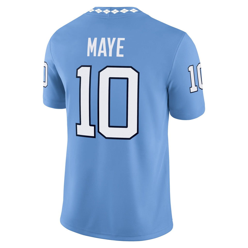 Drake Maye North Carolina Tar Heels Alumni Home Game Jersey - Carolina Blue product image 4, provided for visual reference