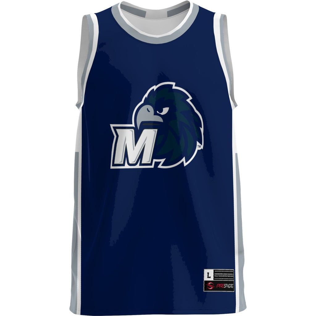Monmouth Hawks Lightweight Basketball Jersey - Blue product image 3, provided for visual reference and product detail review