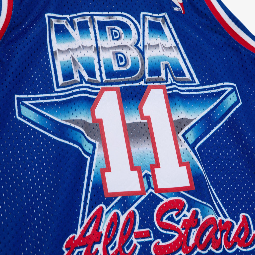 NBA All-Star West Swingman Jersey Karl Malone 1992 product image 4, provided for visual reference and product detail review
