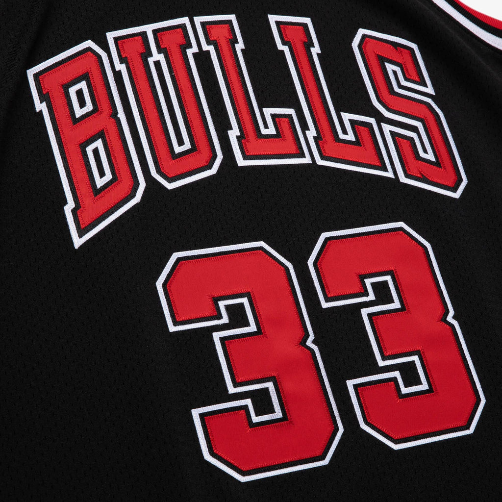 Chicago Bulls Authentic Jersey Alternate Scottie Pippen 1997 product image 4, provided for visual reference and product