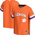 Clemson Tigers Spirit Baseball Jersey - Orange product image 1, provided for visual reference and product detail review