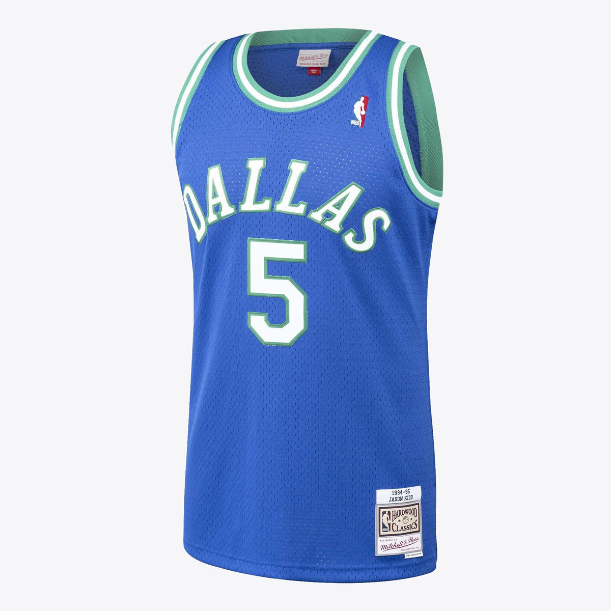 Dallas Mavericks Hardwood Classics Road Jersey - Jason Kidd product image 3, provided for visual reference and product