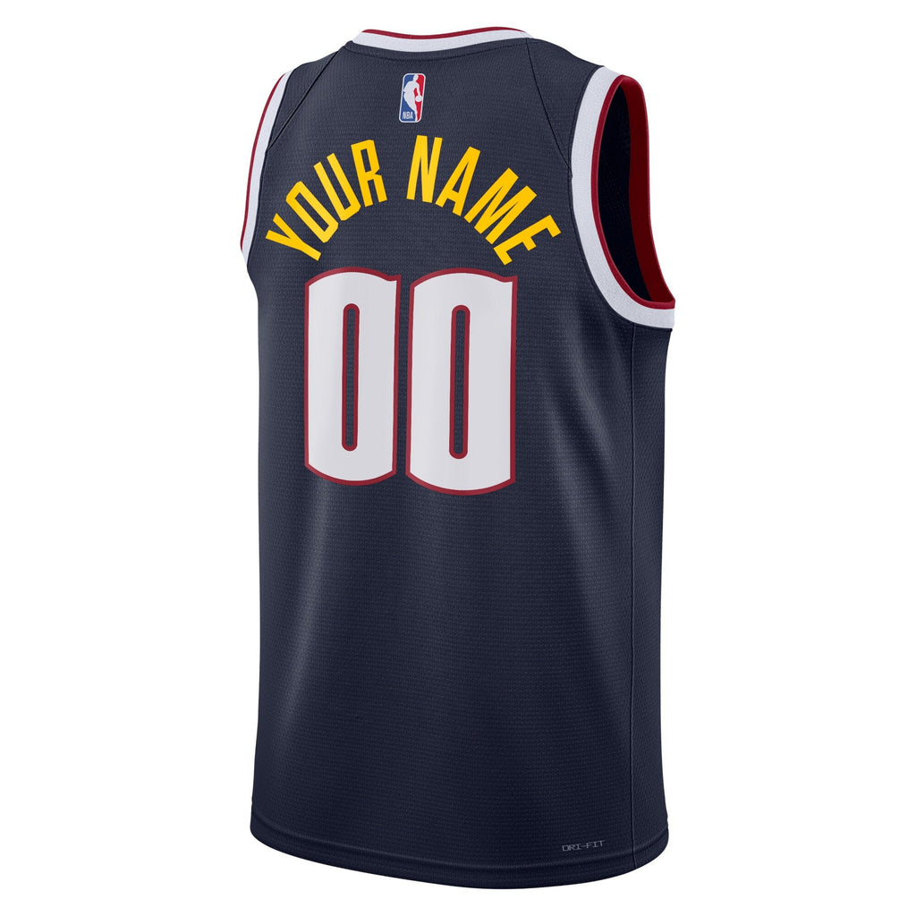 Denver Nuggets Icon Swingman Jersey - Custom product image 3, provided for visual reference and product detail review