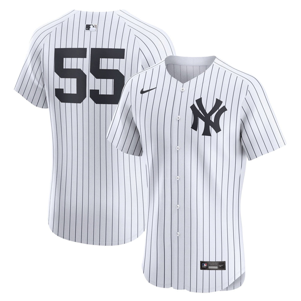 New York Yankees Carlos Rodon White Home Elite Player Jersey product image 1, provided for visual reference and product