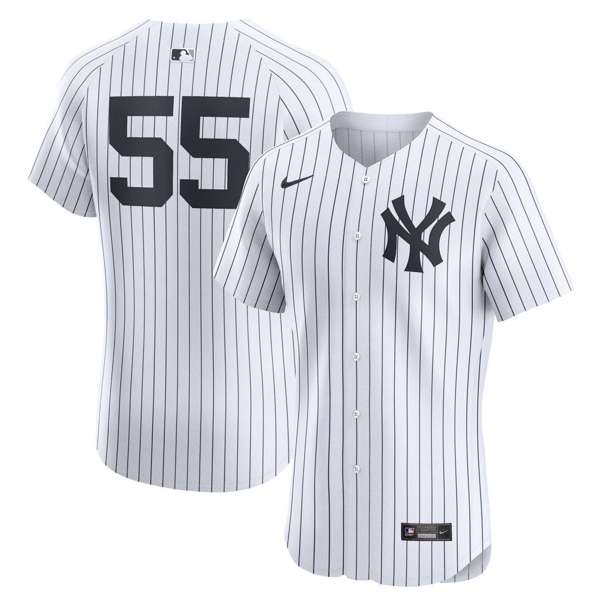 New York Yankees Carlos Rodon White Home Elite Player Jersey product image 1, provided for visual reference and product