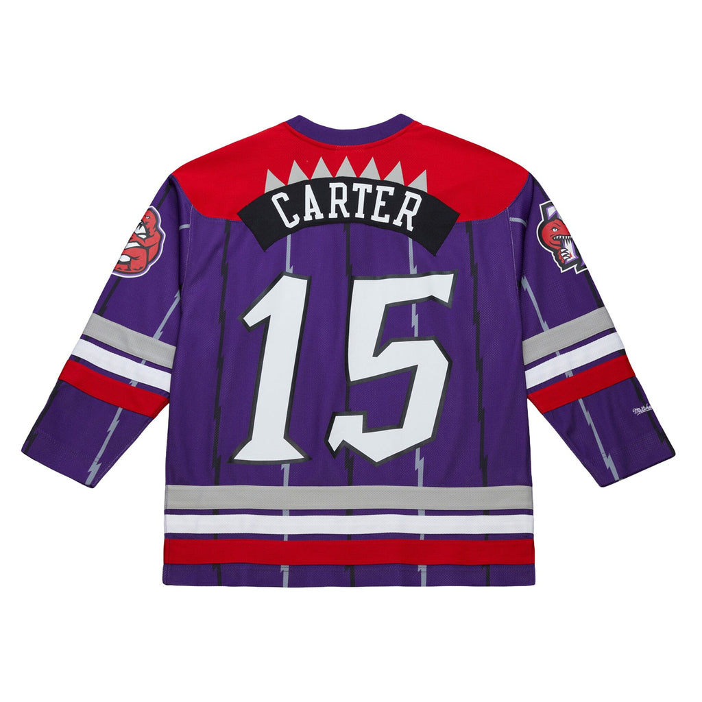 Vince Carter Purple Toronto Raptors Maxxed Out Fashion Hockey Jersey product image 6, provided for visual reference and