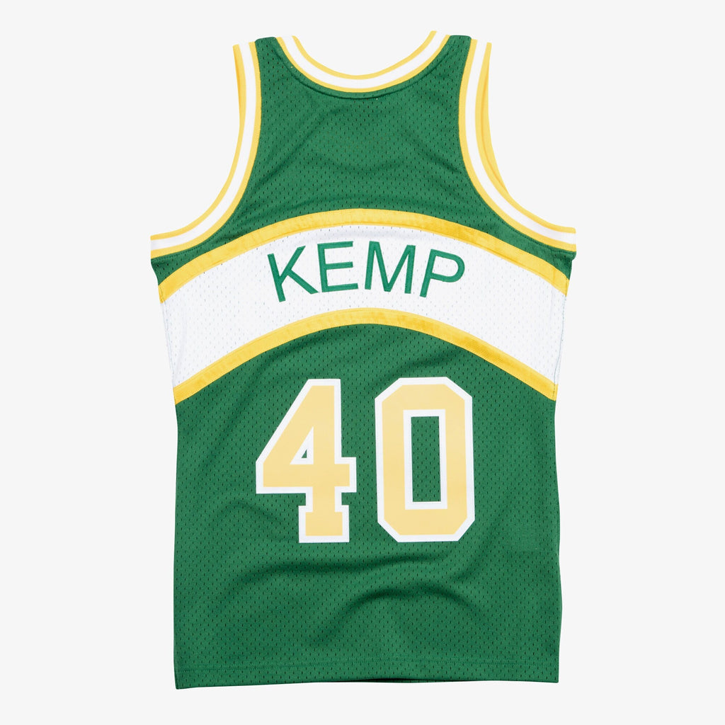 Seattle Supersonics Swingman Jersey Shawn Kemp 1994-95 product image 3, provided for visual reference and product detail