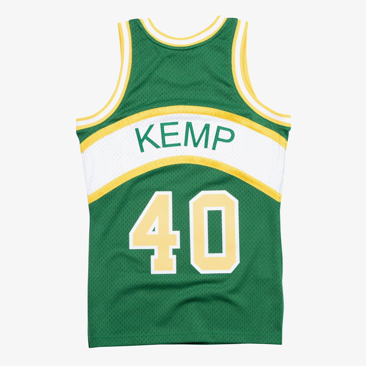 Seattle Supersonics Swingman Jersey Shawn Kemp 1994-95 product image 3, provided for visual reference and product detail