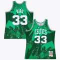 Boston Celtics Larry Bird 1985 Hyper Hoops Swingman Jersey - Green product image 1, provided for visual reference and