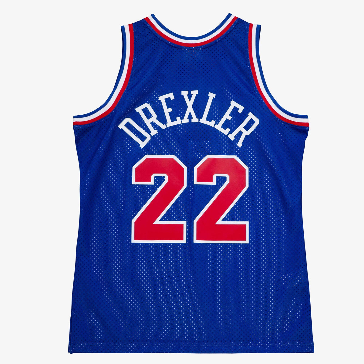 NBA Clyde Drexler 1992 All-Star West Authentic Jersey - Royal Blue product image 4, provided for visual reference and