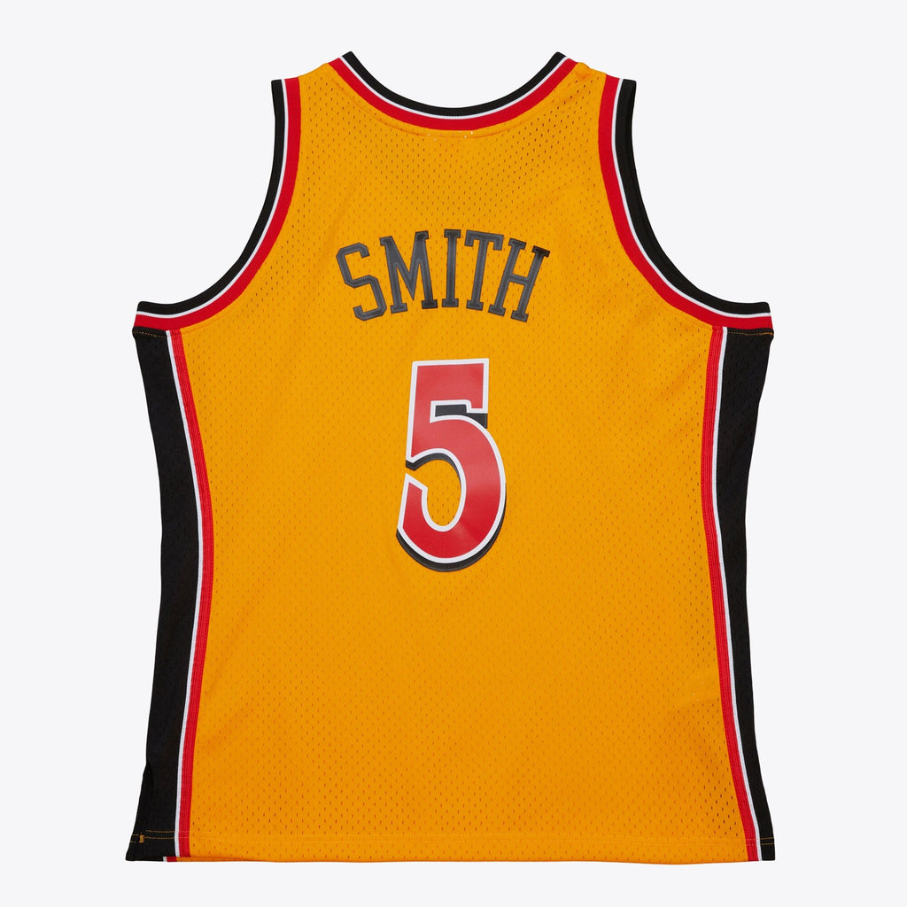 Atlanta Hawks Josh Smith 2004 Alternate Authentic Jersey - Yellow product image 4, provided for visual reference and product