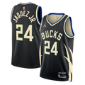 Milwaukee Bucks Statement Edition Swingman Jersey - Hunter Green - Jaime Jaquez Jr. product image 1, provided for visual