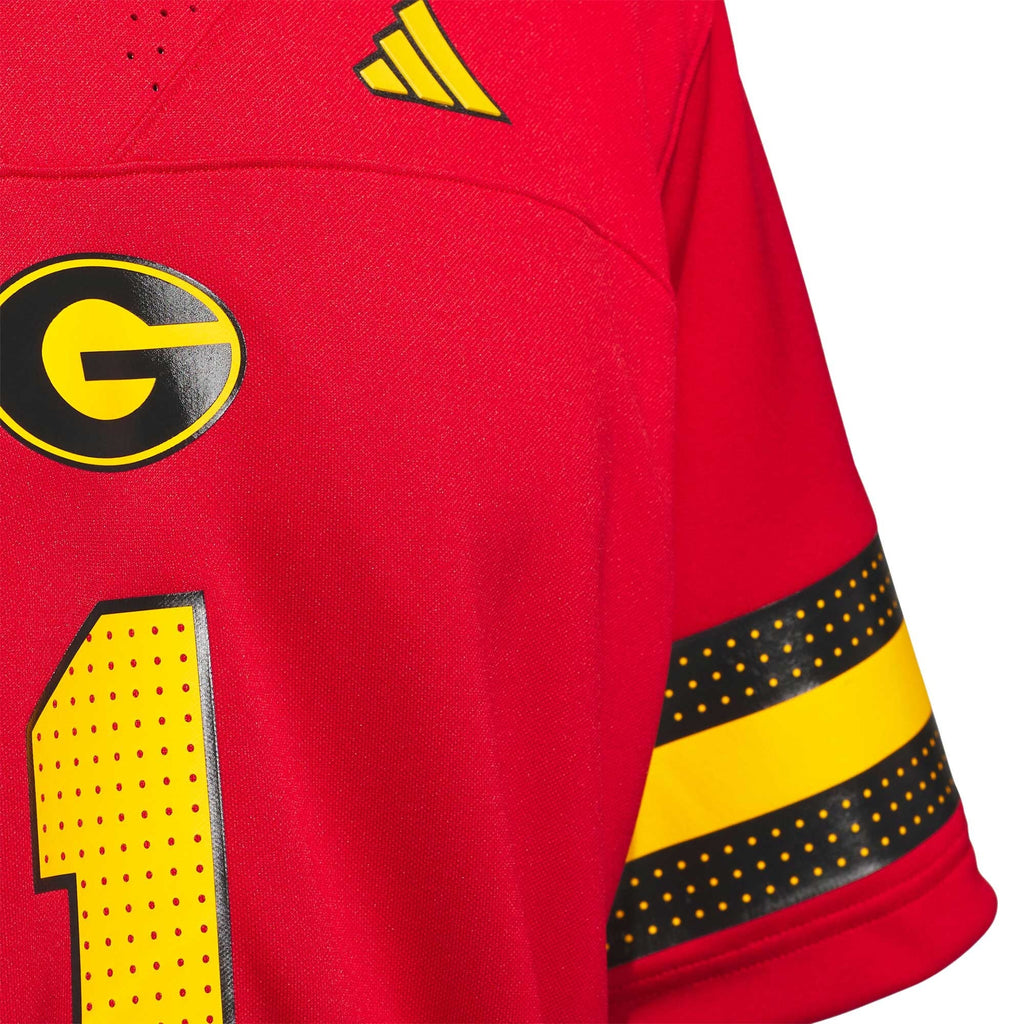 #1 Grambling Tigers Premier Strategy Jersey - Red product image 5, provided for visual reference and product detail review