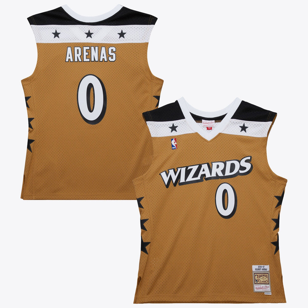 Washington Wizards Gilbert Arenas 2006 Authentic Jersey - Gold product image 1, provided for visual reference and product