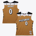 Washington Wizards Gilbert Arenas 2006 Authentic Jersey - Gold product image 1, provided for visual reference and product