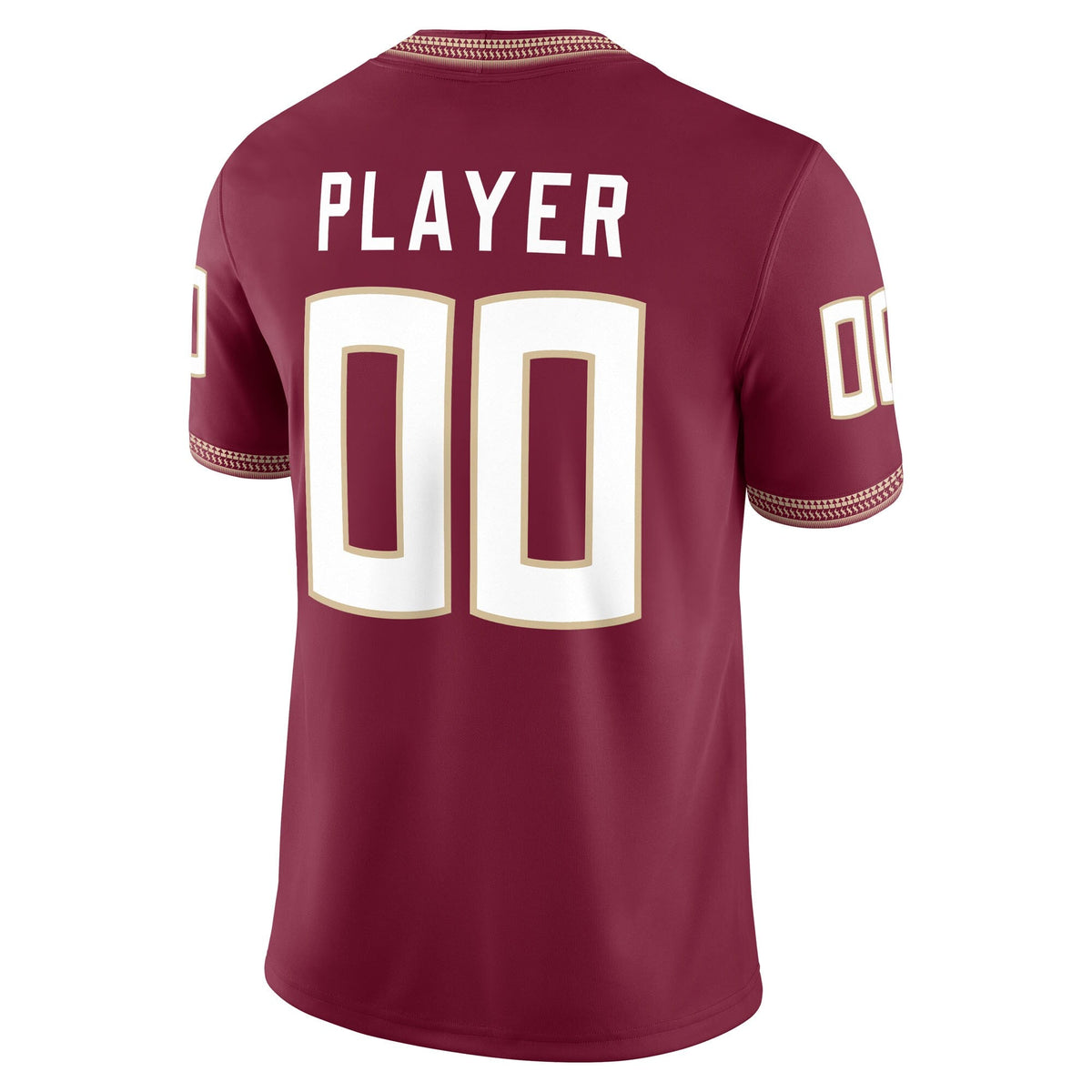 Florida State Seminoles NIL Pick-A-Player Game Jersey - Garnet product image 4, provided for visual reference and product