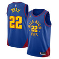 Denver Nuggets Statement Edition Swingman Jersey - Blue - Zeke Nnaji product image 1, provided for visual reference and