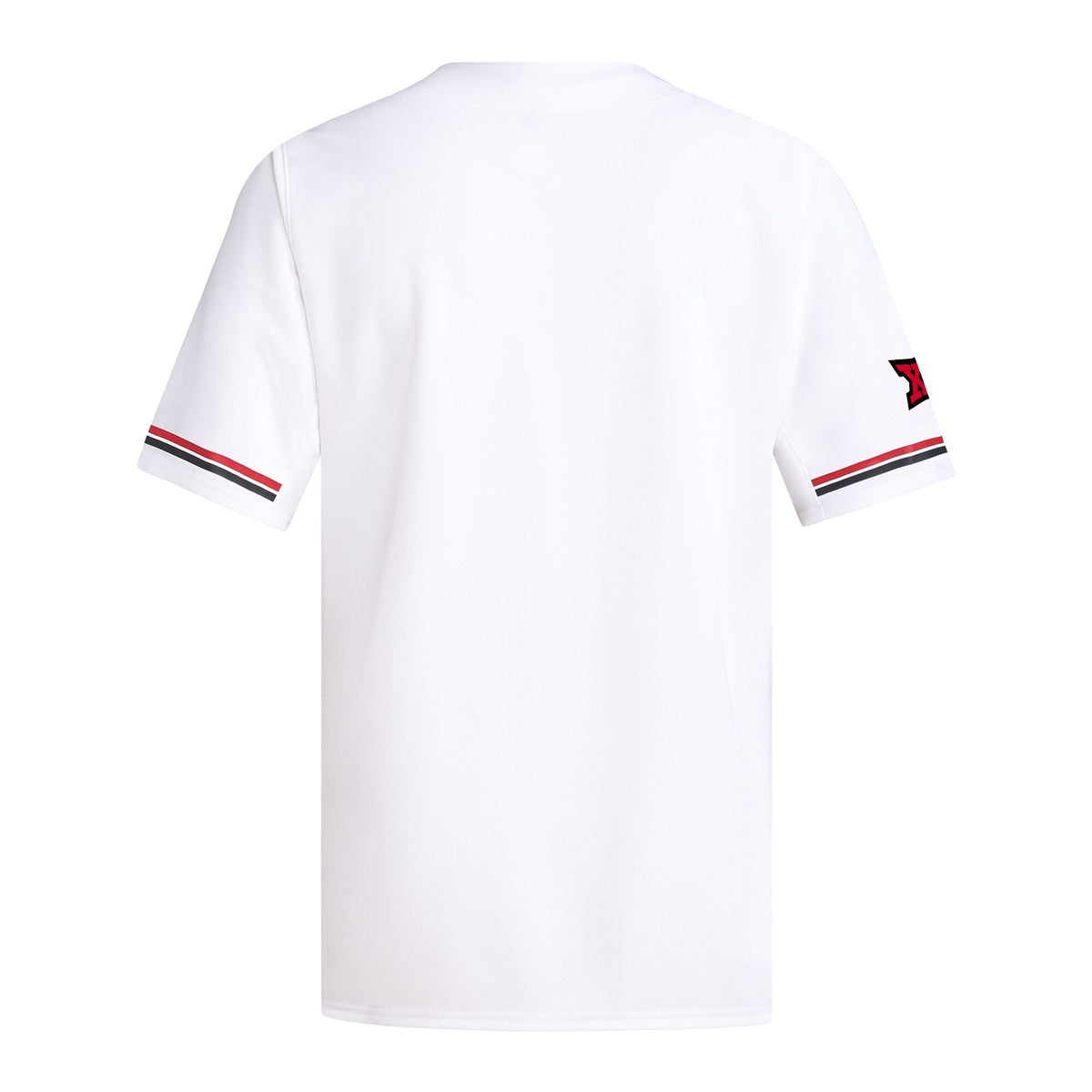 Texas Tech Red Raiders Replica Baseball Jersey - White product image 4, provided for visual reference and product detail