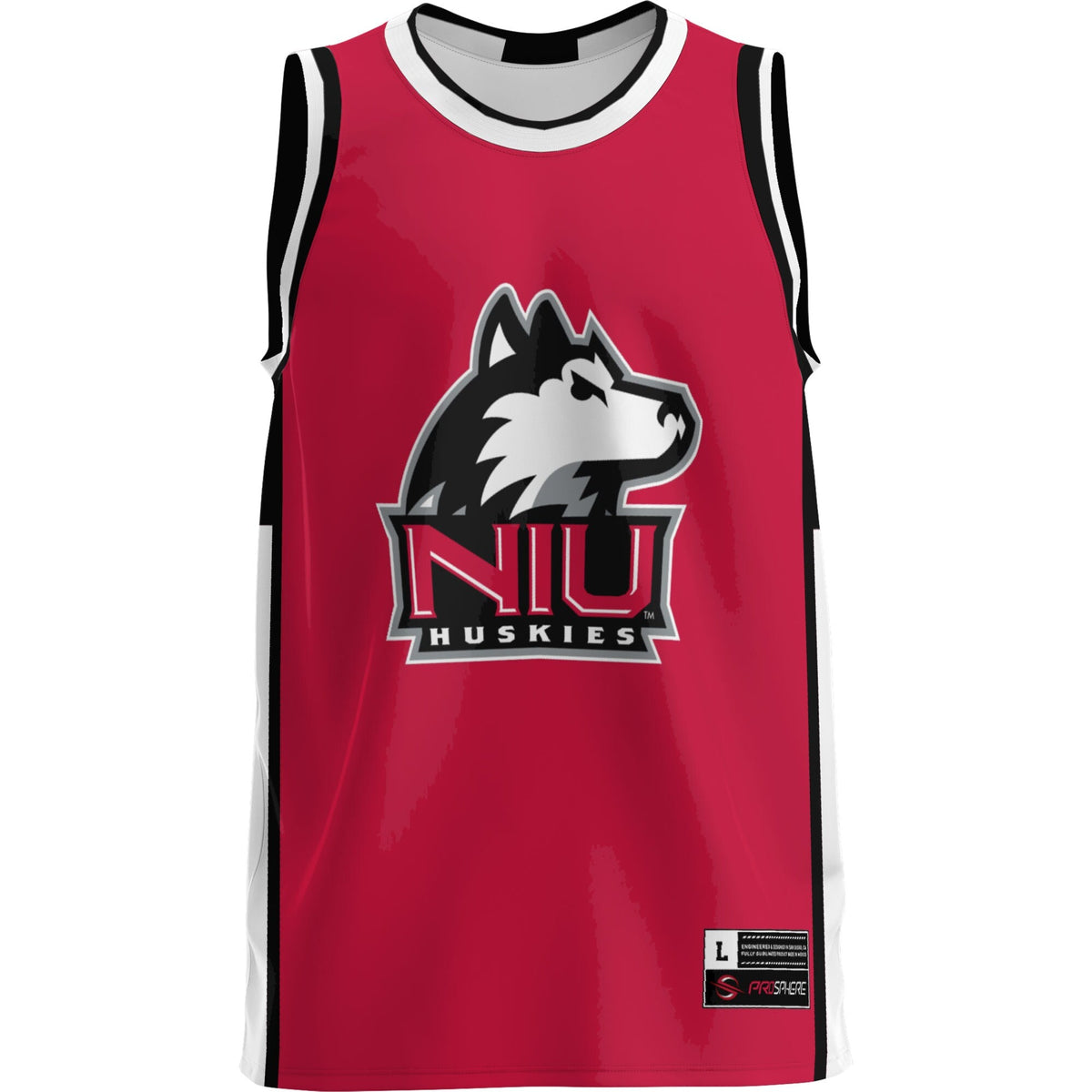 Northern Illinois Huskies Lightweight Basketball Jersey - Cardinal product image 3, provided for visual reference and