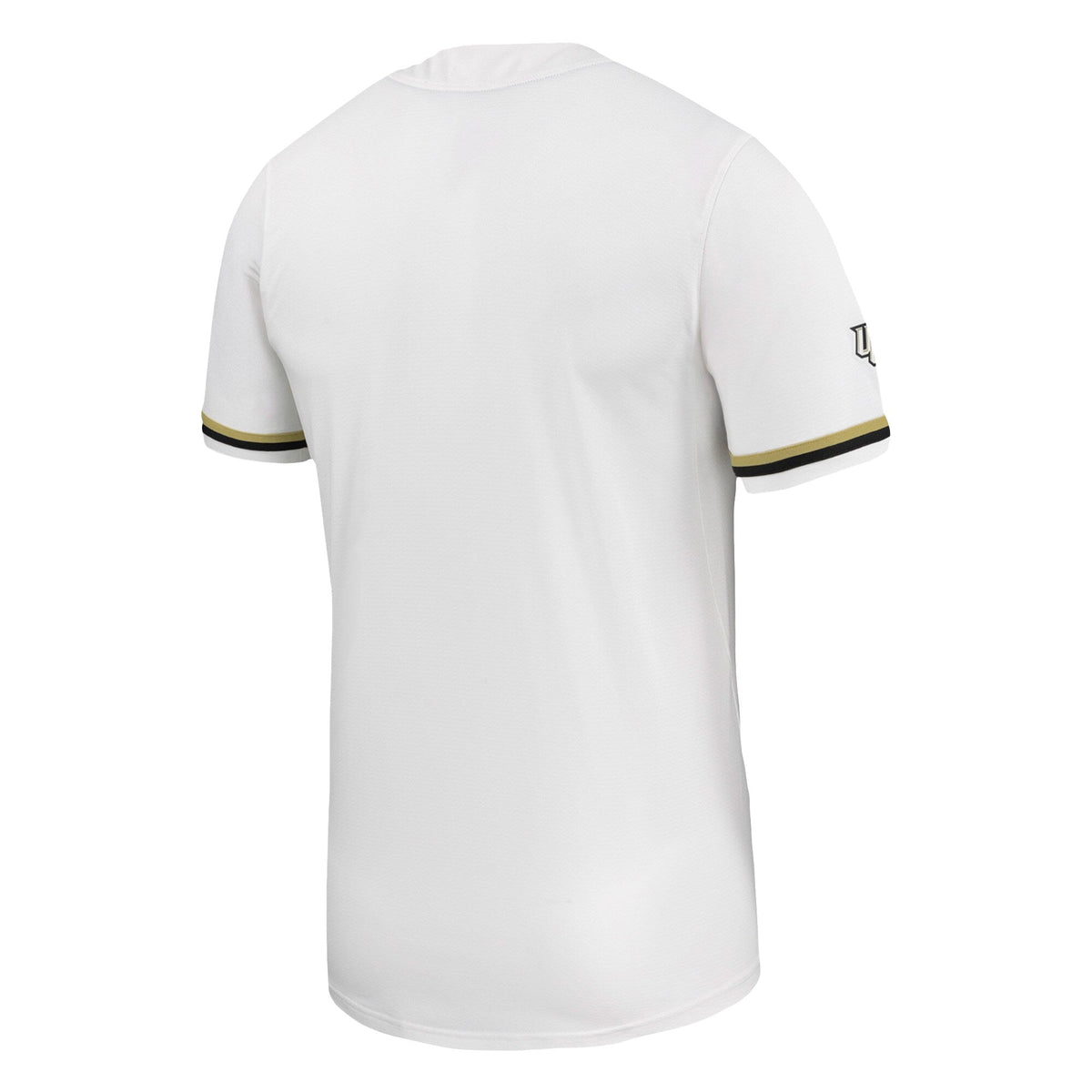 White UCF Knights Replica Baseball Jersey product image 4, provided for visual reference and product detail review