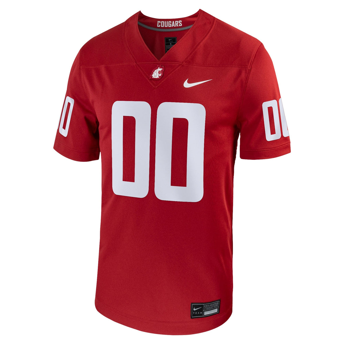 Washington State Cougars Pick-A-Player NIL Replica Football Jersey - Crimson product image 3, provided for visual reference