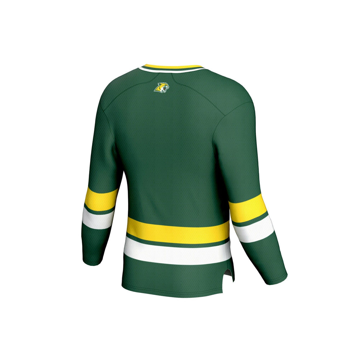 Northern Michigan Wildcats Spirit Hockey Jersey - Green product image 4, provided for visual reference and product detail