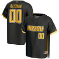 Missouri Tigers NIL Pick-A-Player Lightweight Baseball Jersey - Black product image 1, provided for visual reference and