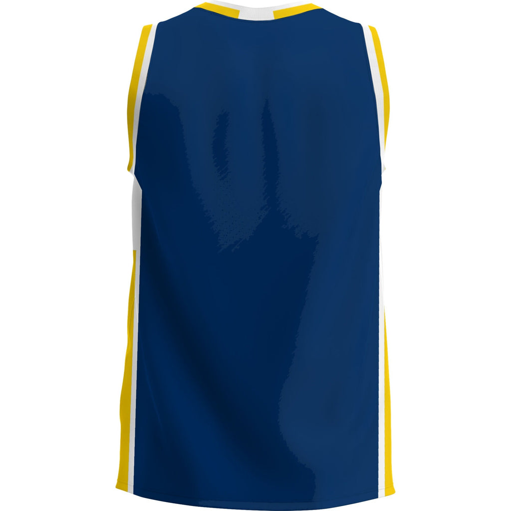 Central Oklahoma Bronchos Lightweight Basketball Jersey - Blue product image 4, provided for visual reference and product