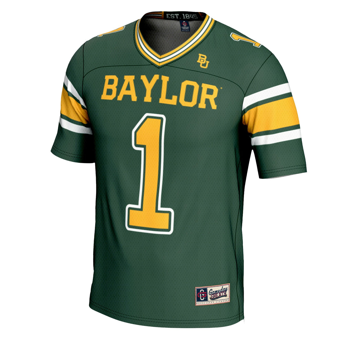 #1 Baylor Bears Football Jersey - Green product image 3, provided for visual reference and product detail review