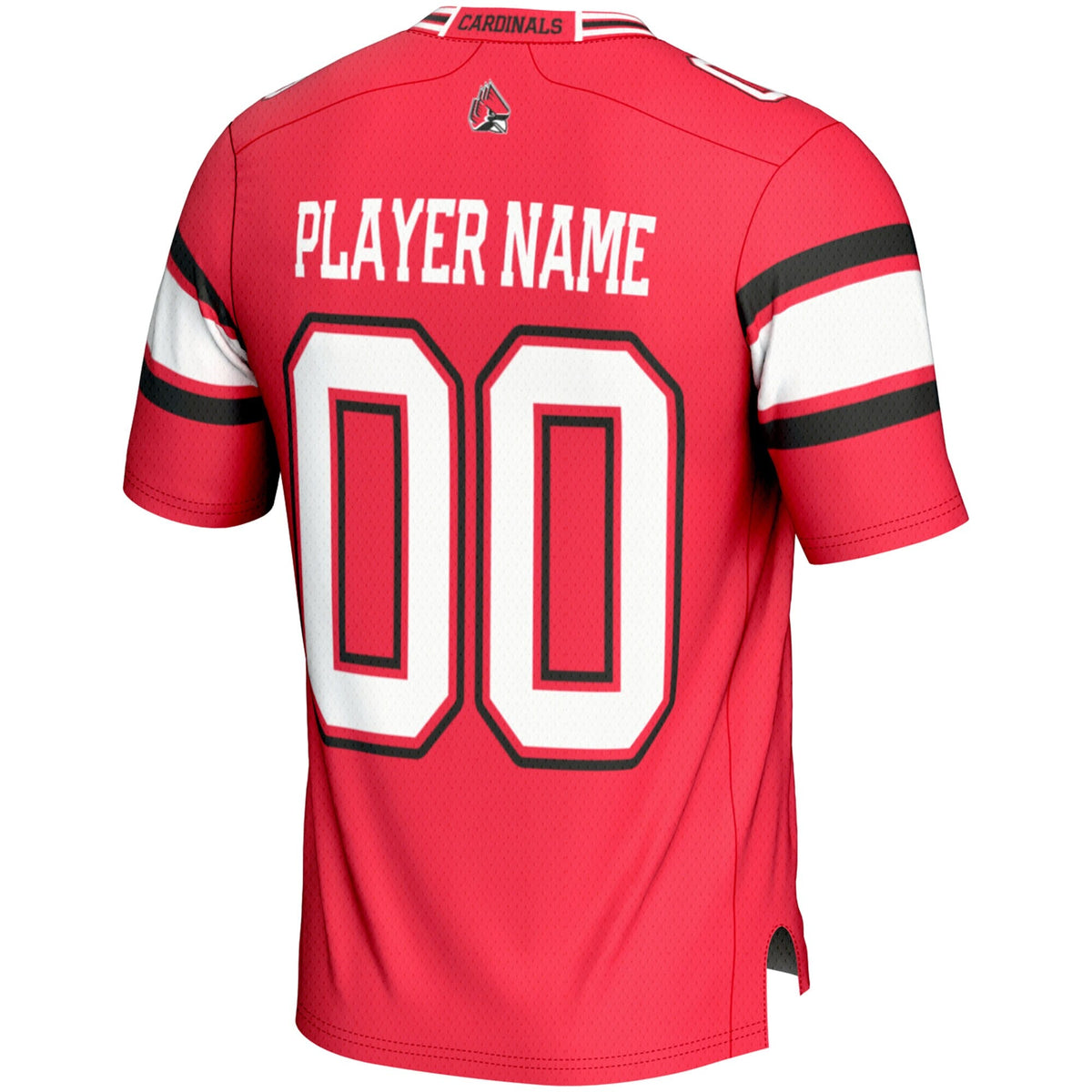 Ball State Cardinals NIL Pick-A-Player Football Jersey - Cardinal product image 4, provided for visual reference and product