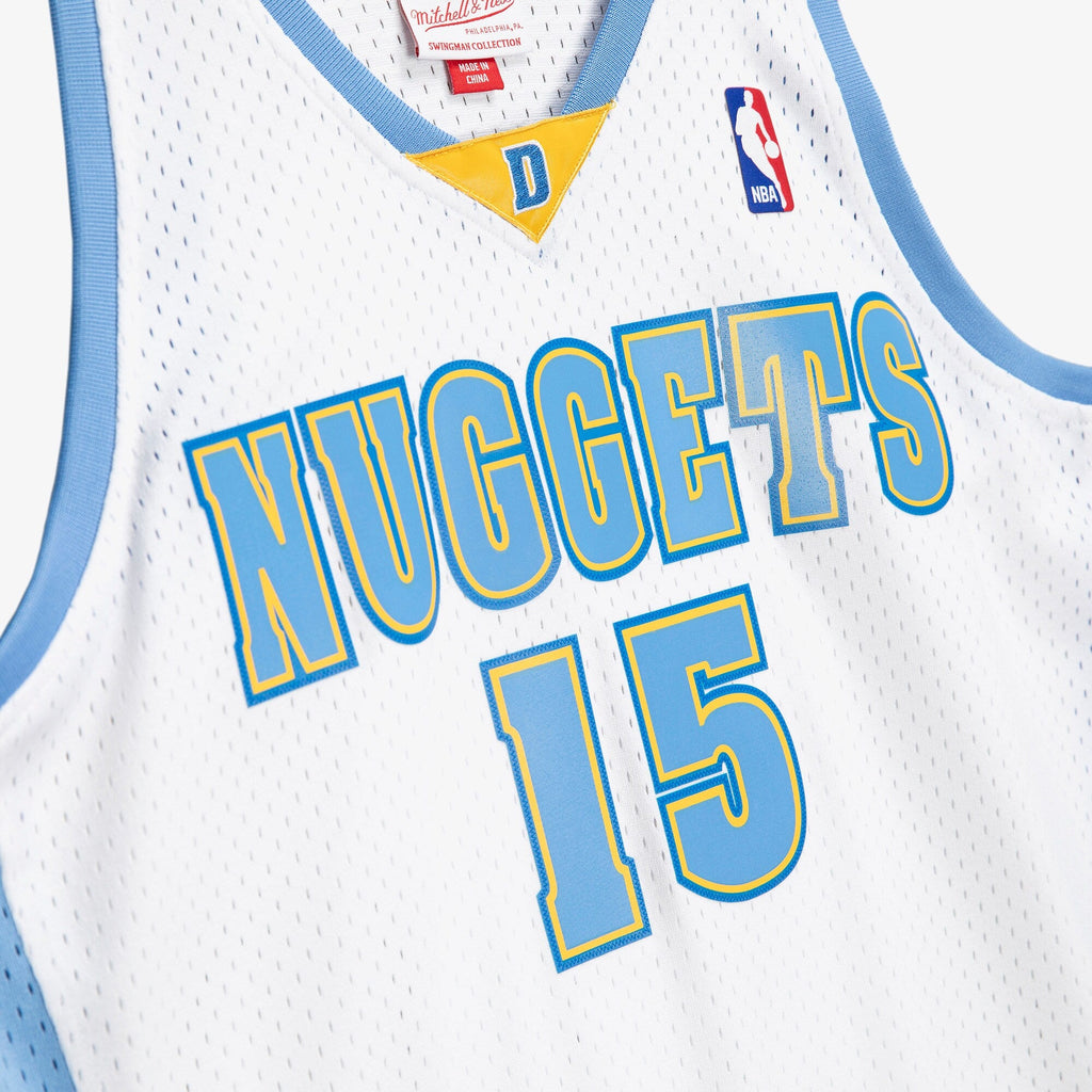 Denver Nuggets Carmelo Anthony 2006 Swingman Authentic Jersey - White product image 6, provided for visual reference and