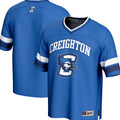 Creighton Bluejays Spirit Football Jersey - Blue product image 1, provided for visual reference and product detail review