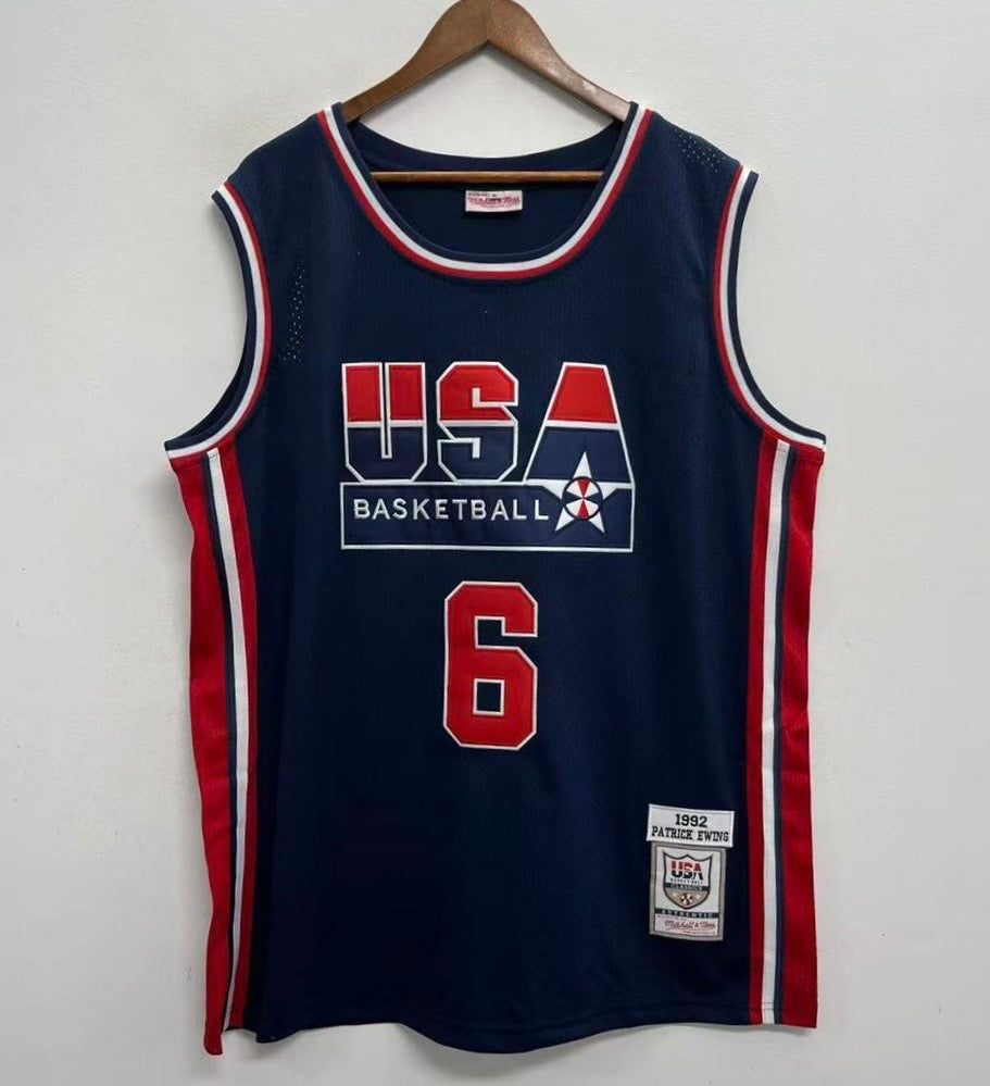 Patrick Ewing YOUTH KIDS USA Basketball Olympic Mitchell & product image 2