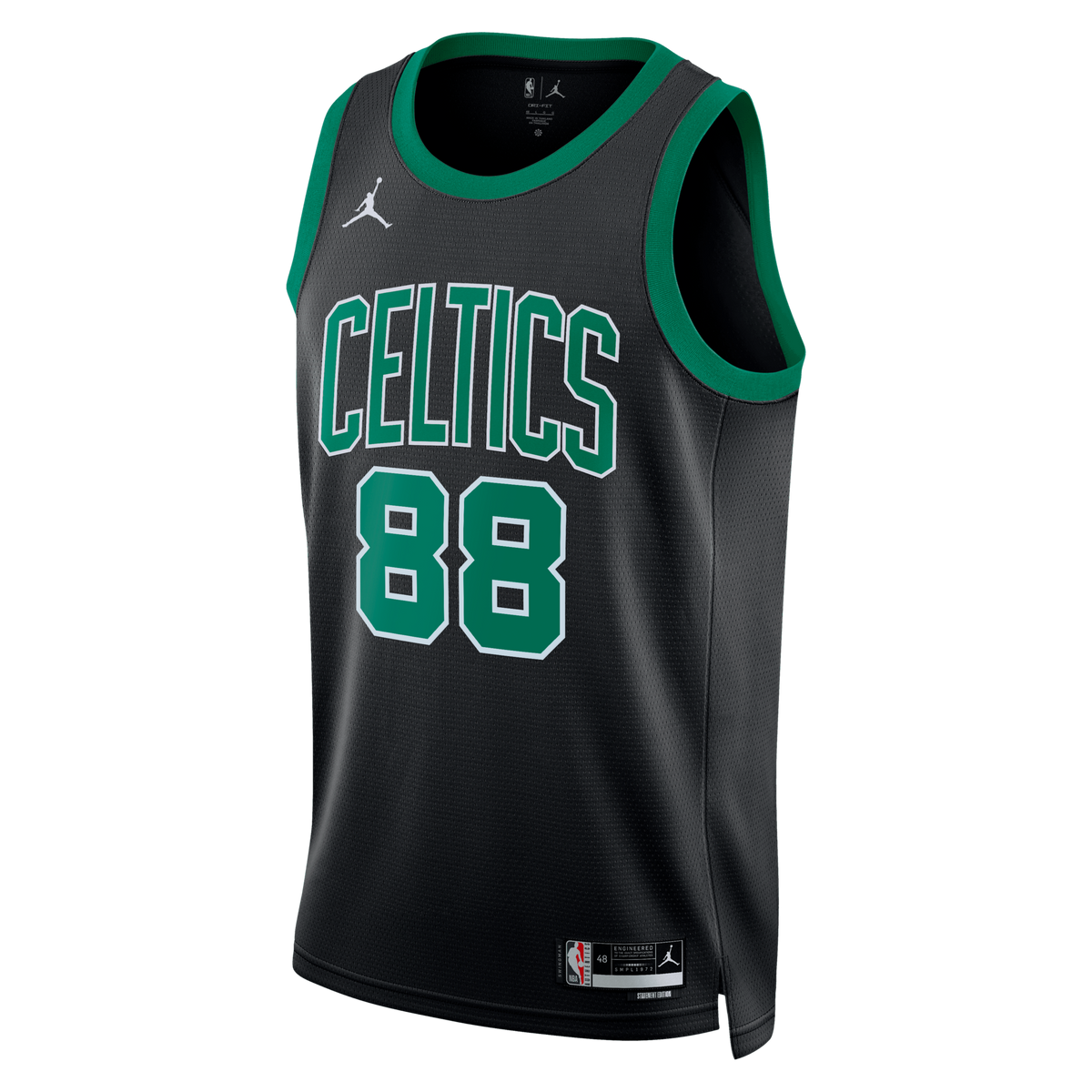Boston Celtics Statement Edition Swingman Jersey - Black - Neemias Queta product image 3, provided for visual reference and