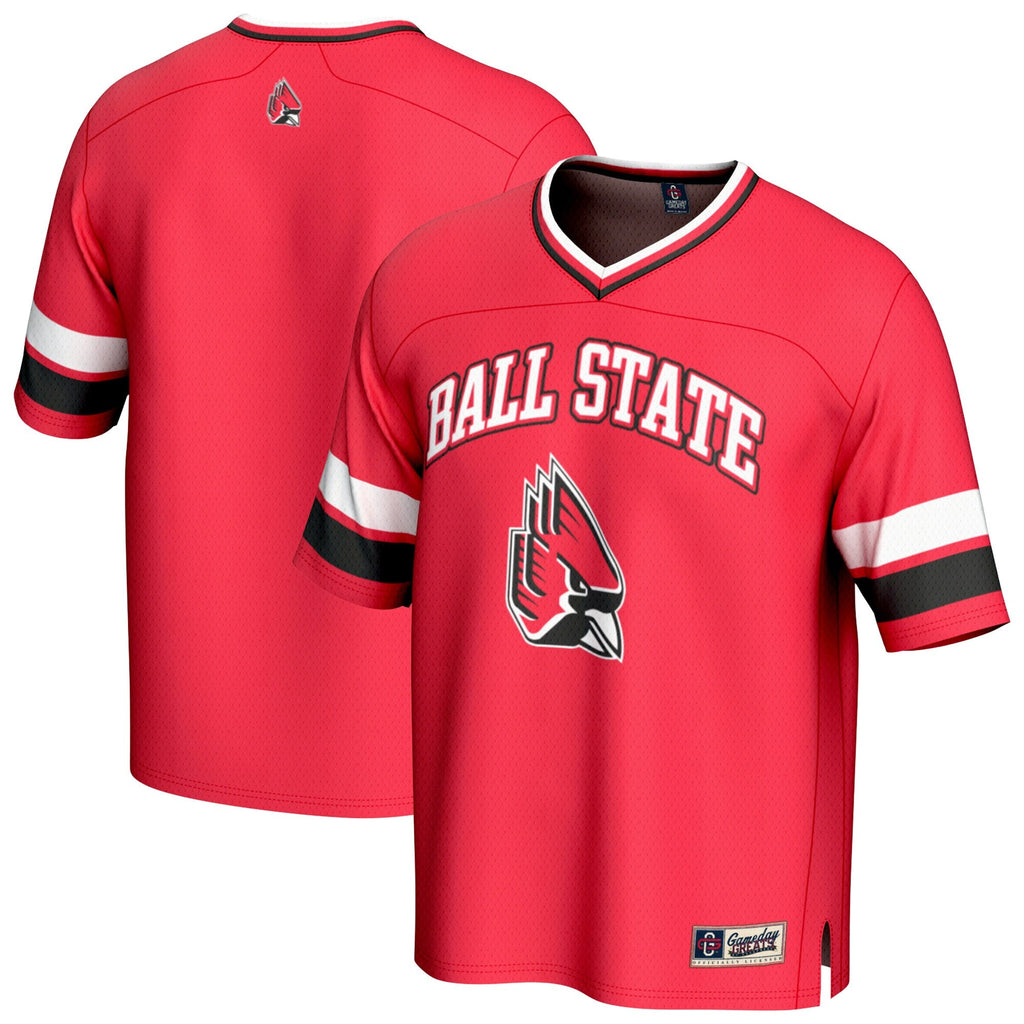 Ball State Cardinals Spirit Football Jersey - Cardinal product image 2, provided for visual reference and product detail