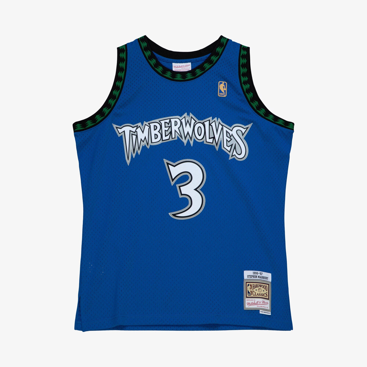 Minnesota Timberwolves Stephon Marbury Alternate Swingman Jersey product image 3, provided for visual reference and product