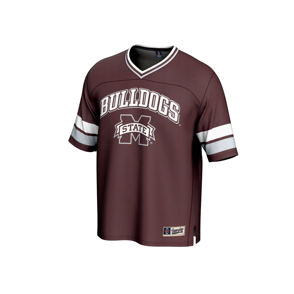 Mississippi State Bulldogs Spirit Football Jersey - Maroon product image 3, provided for visual reference and product detail
