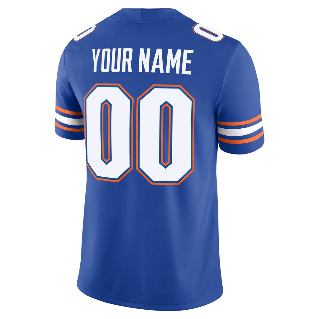 Florida Gators Custom Game Jersey - Royal product image 4, provided for visual reference and product detail review