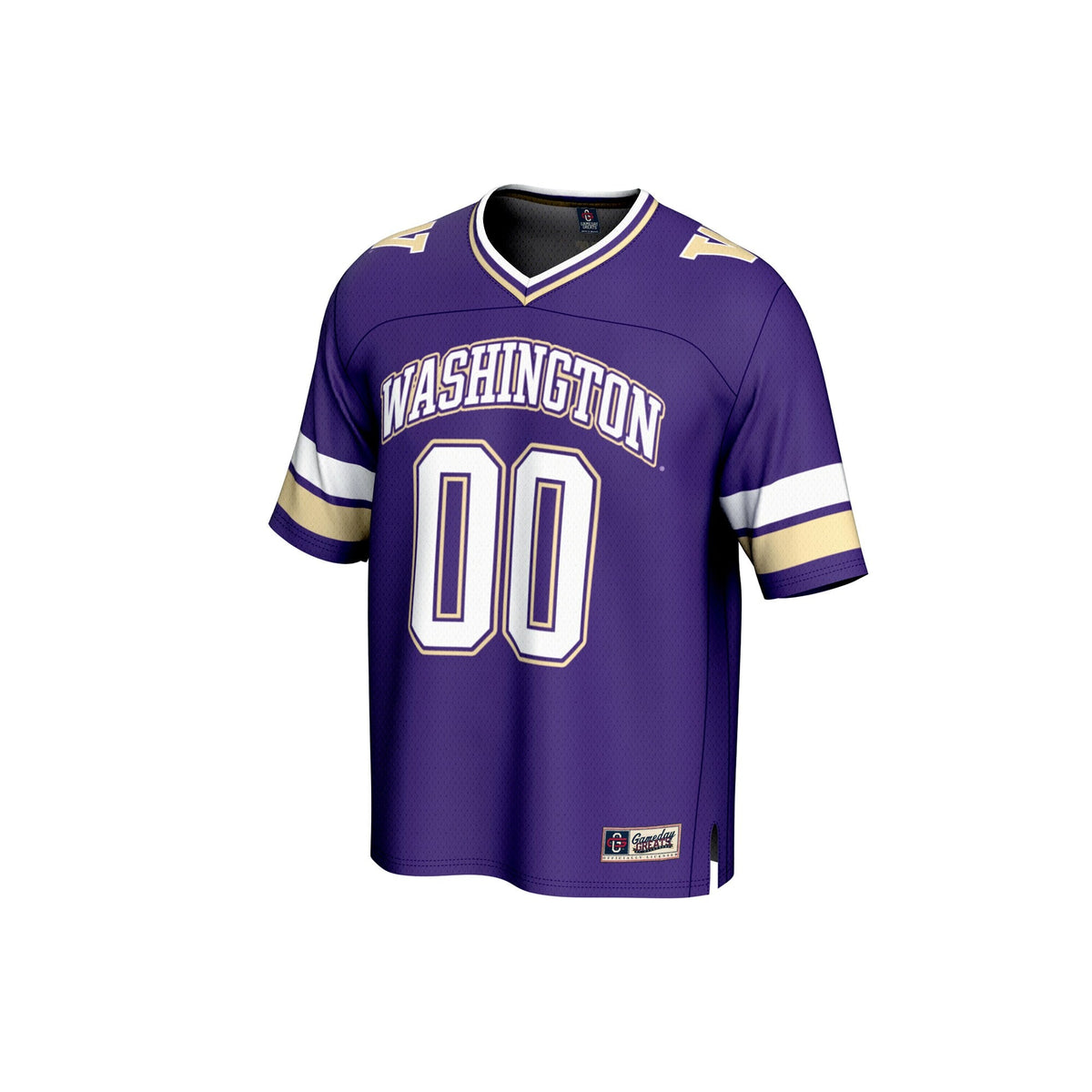 Washington Huskies NIL Pick-A-Player Football Fashion Jersey - Purple product image 3, provided for visual reference and