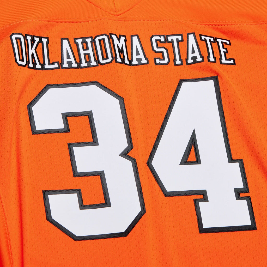 Thurman Thomas Oklahoma State Cowboys 1987 Replica Jersey - Orange product image 4, provided for visual reference and