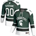 Michigan State Spartans Ice Hockey NIL Pick-A-Player Jersey - Green product image 1, provided for visual reference and